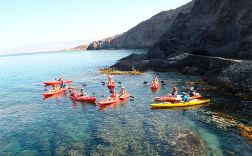 kayak arrecife de las sirenas