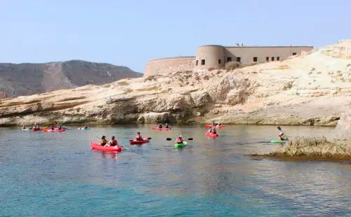 kayak las negras