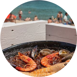 Paella en Cabo de Gata